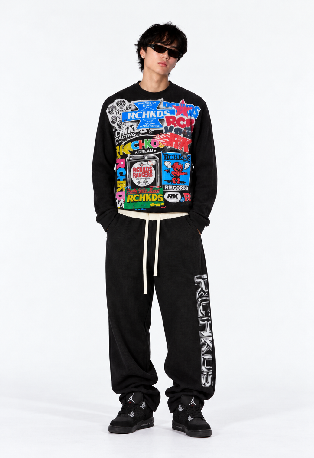 RCHKDS MOTORSPORT WAFFLE SHIRT