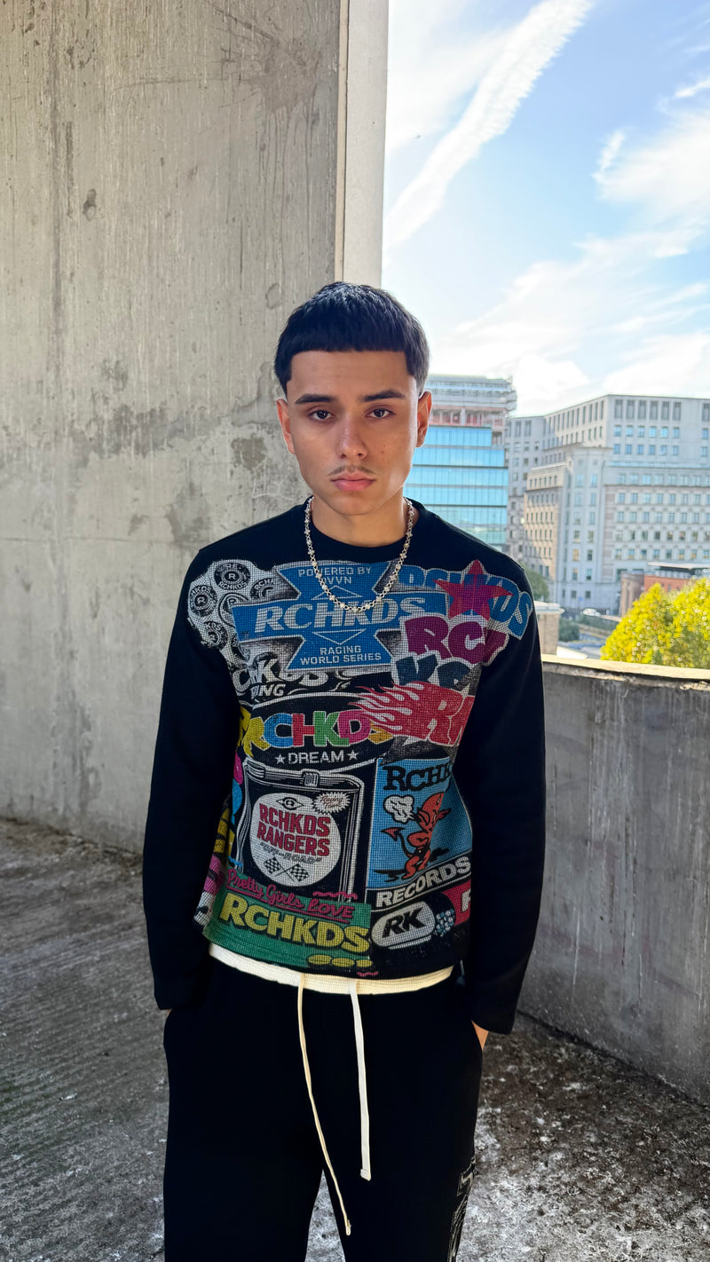 RCHKDS MOTORSPORT WAFFLE SHIRT